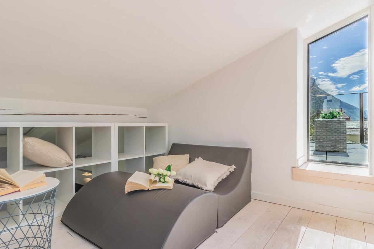 Apartamento La Terrazza Di Marta Varenna Exterior foto